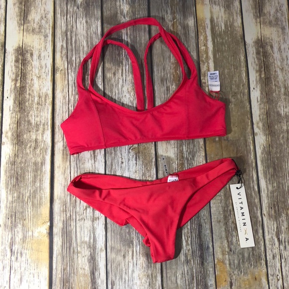 l*space Other - Coral bikini L’space top and vitamin A bottom